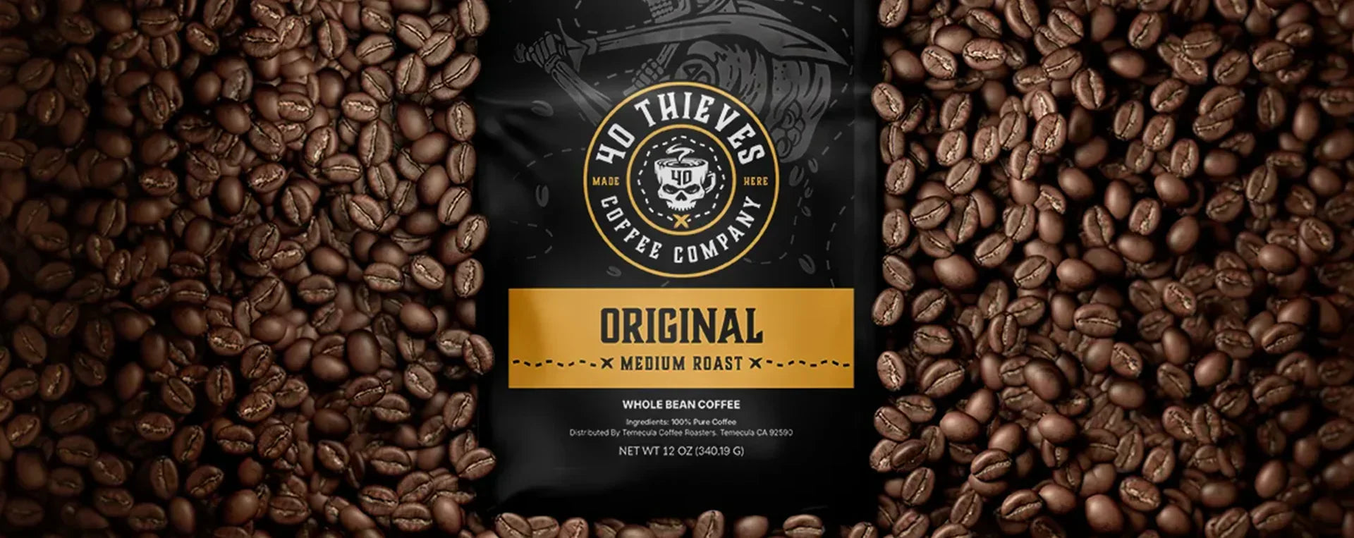 The Best Medium Roast Coffee By 40 Thieves coffee company