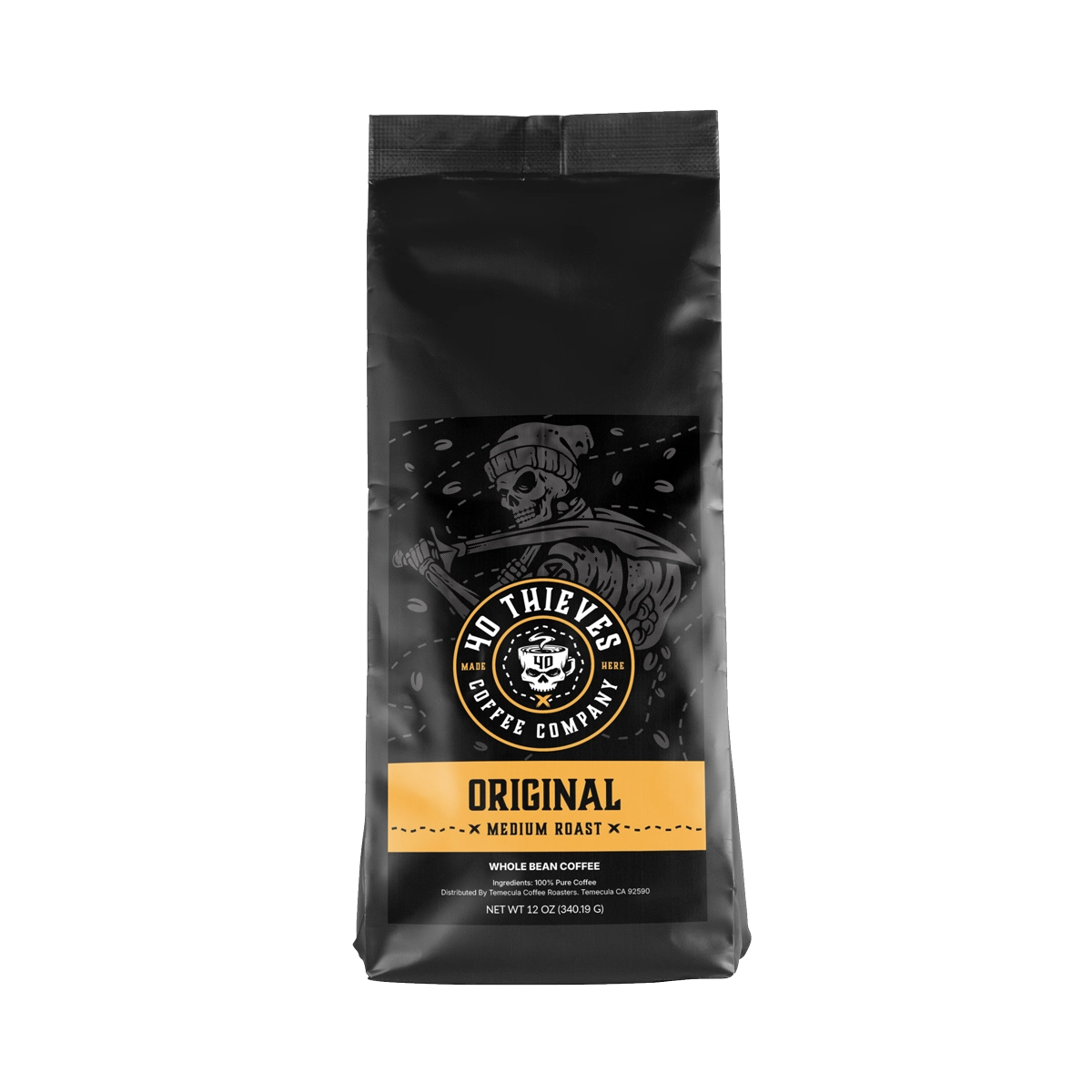 Original medium roast coffee bags made with fair trade coffee beans, delivering the best medium roast coffee crafted from premium coffee and quality beans sourced from Central and South America.